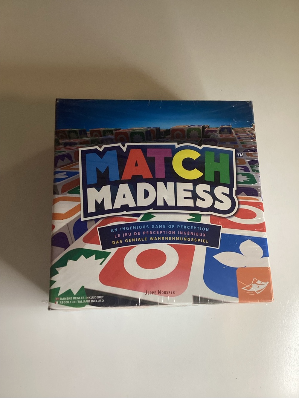 New Sealed Match Madness Board Game - 2016 FoxMind Family Game Night